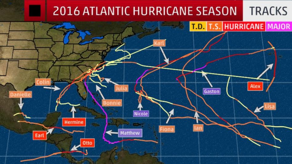 2017 Atlantic Hurricane Season Forecast Calls For Less Activity Than ...