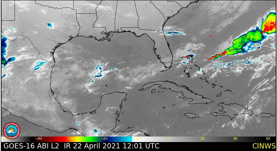 22 Apr Weather In Cayman IEyeNews   Caribbean Ir1 23 