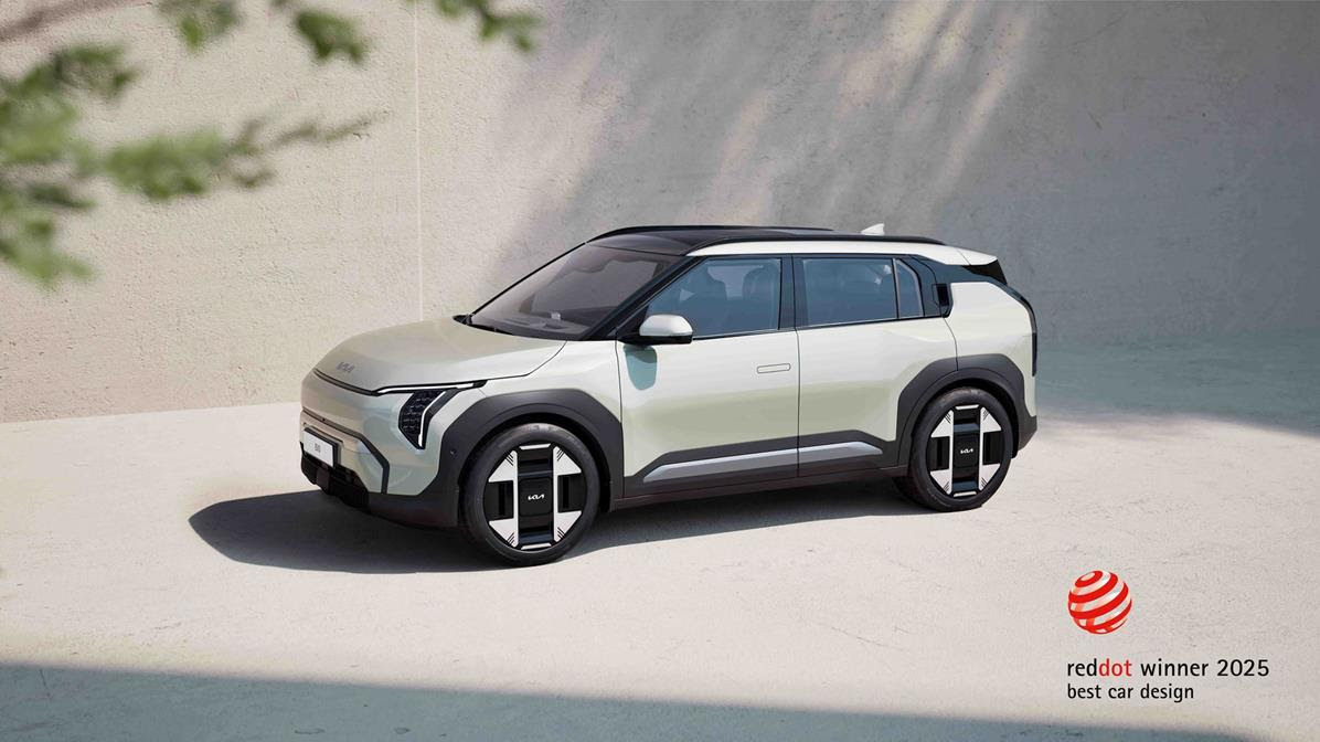 Kia EV3 wins coveted Red Dot ‘Best of the Best’ Award